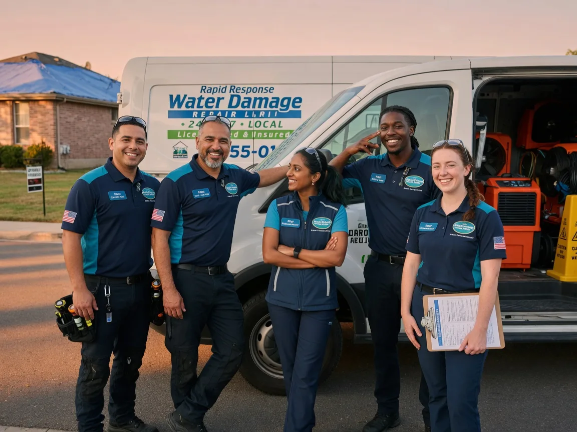 Water Damage Restoration company in Broaddus, TX
