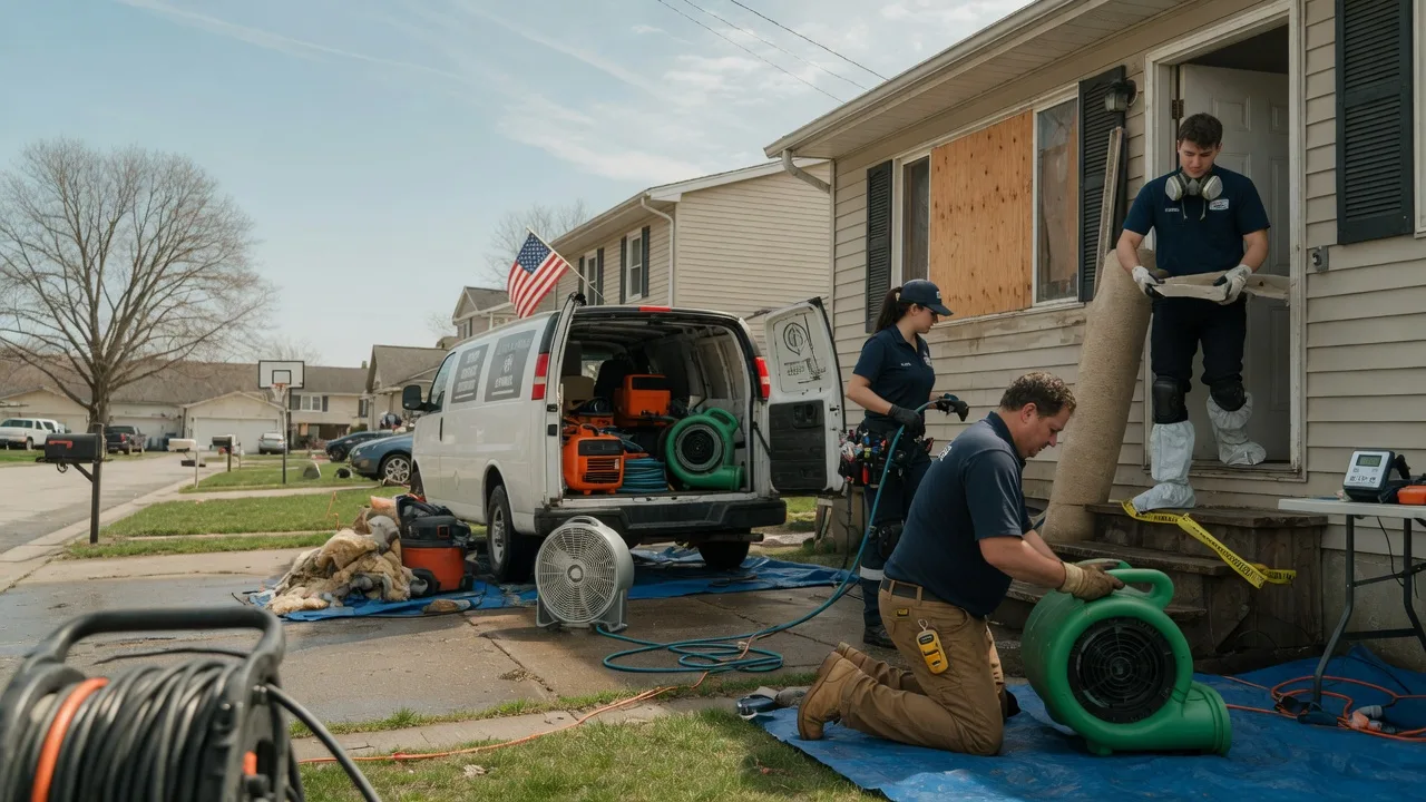 Water Damage Restoration in Broaddus, TX near me